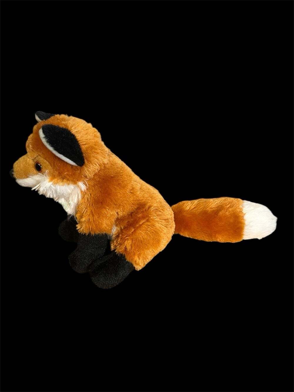 Wild Republic Red Fox Plush 8” Sitting Realistic Stuffed Animal Toy Woodland